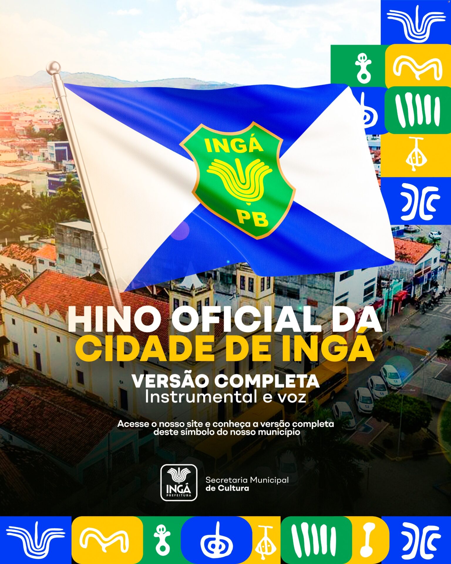Prefeitura de Ingá regrava Hino da cidade com Instrumental e Voz