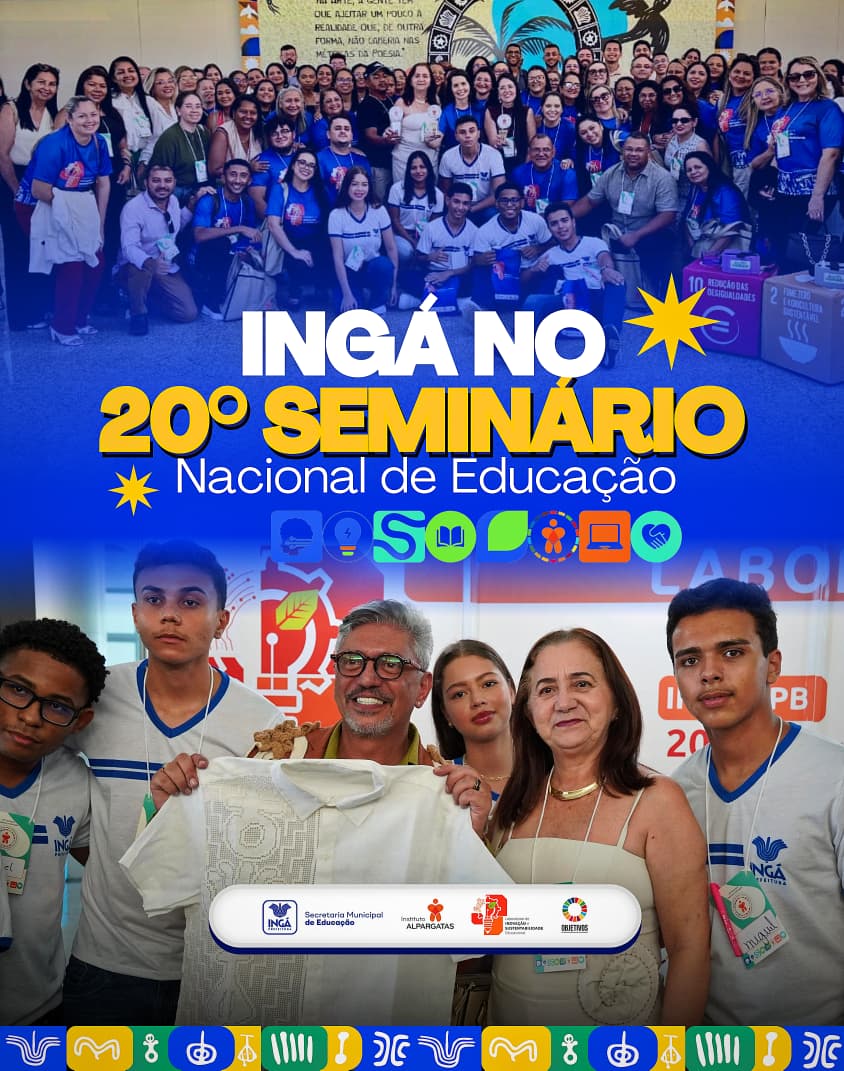 Educação de Ingá recebe premiação em 20° Seminário Nacional de Educação