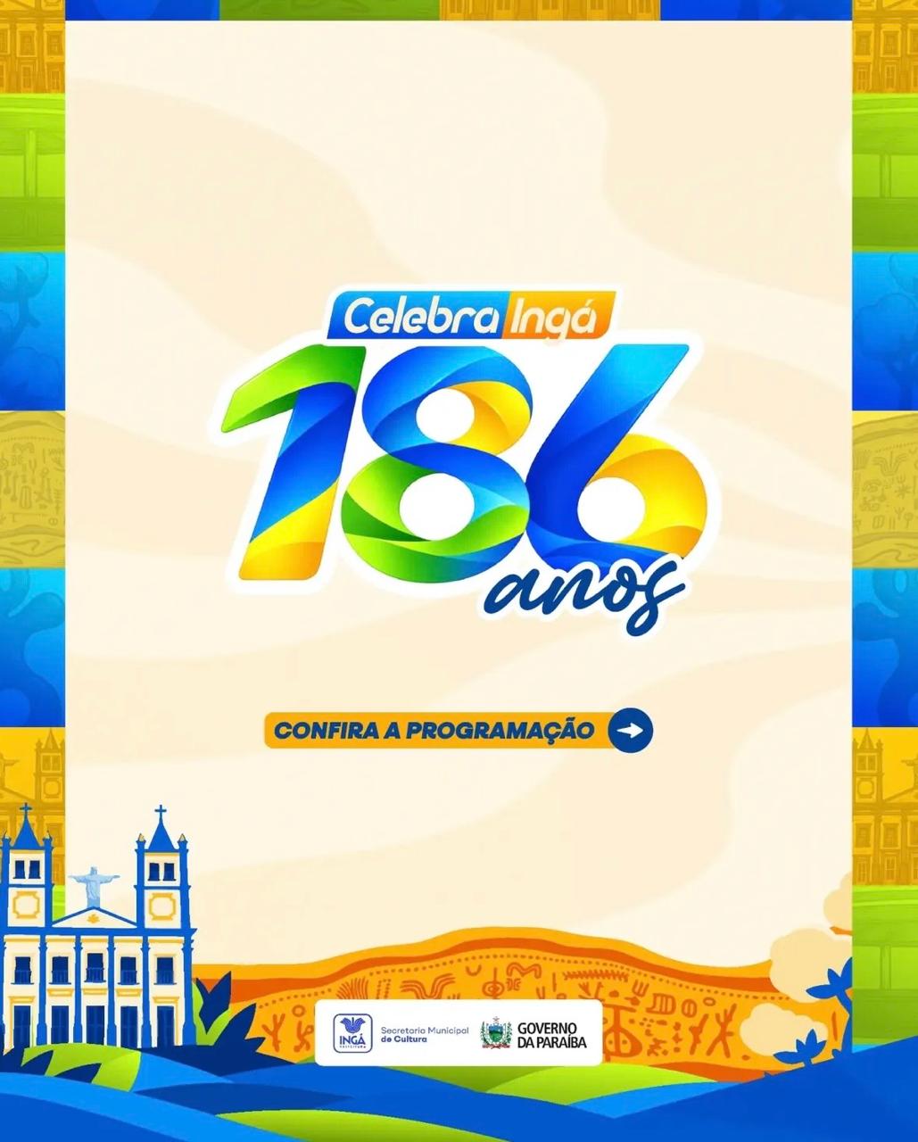 Prefeitura de Ingá divulga programação para celebrar 186 anos de emancipação política do município